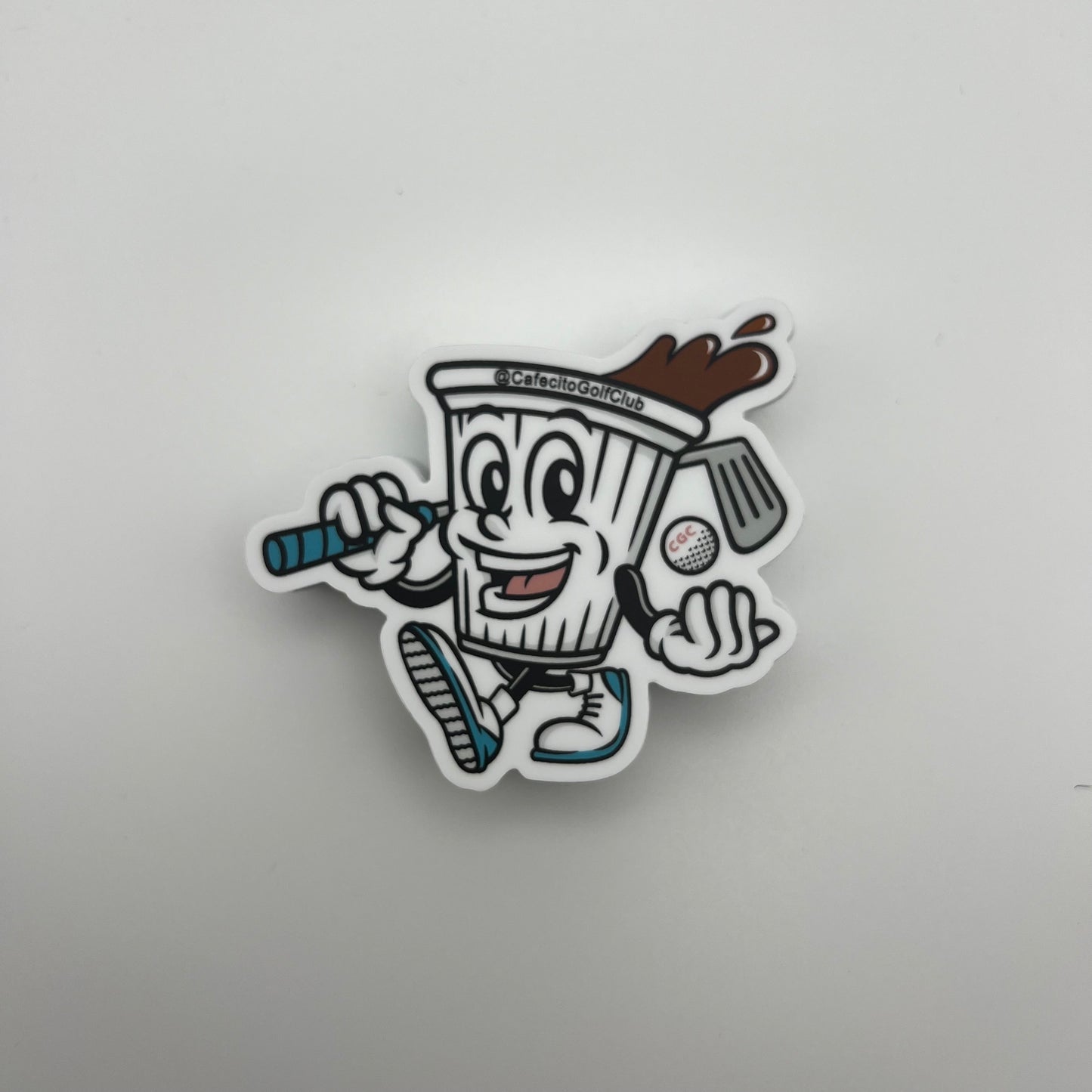 Cafecito Golf Club Sticker